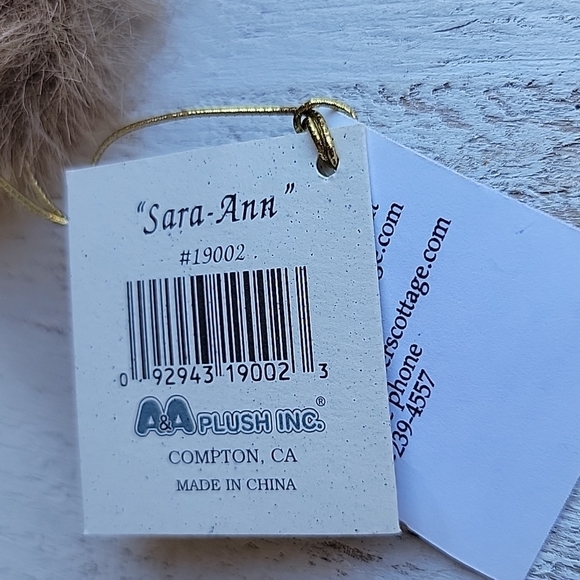 Sara-Ann The Sweet Angel Teddy Bear Kimberly's Originals - Picture 9 of 15